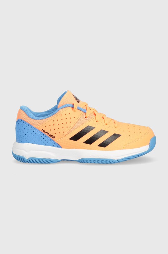 Dětské sneakers boty adidas Performance imitace kůže oranžová GX3760