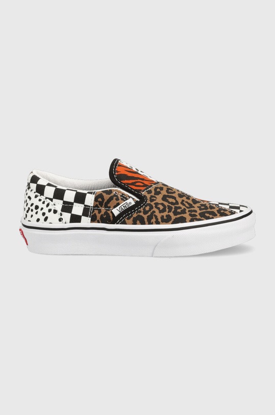 Vans tenisówki dziecięce slip on brązowy VN0A5FBK4481