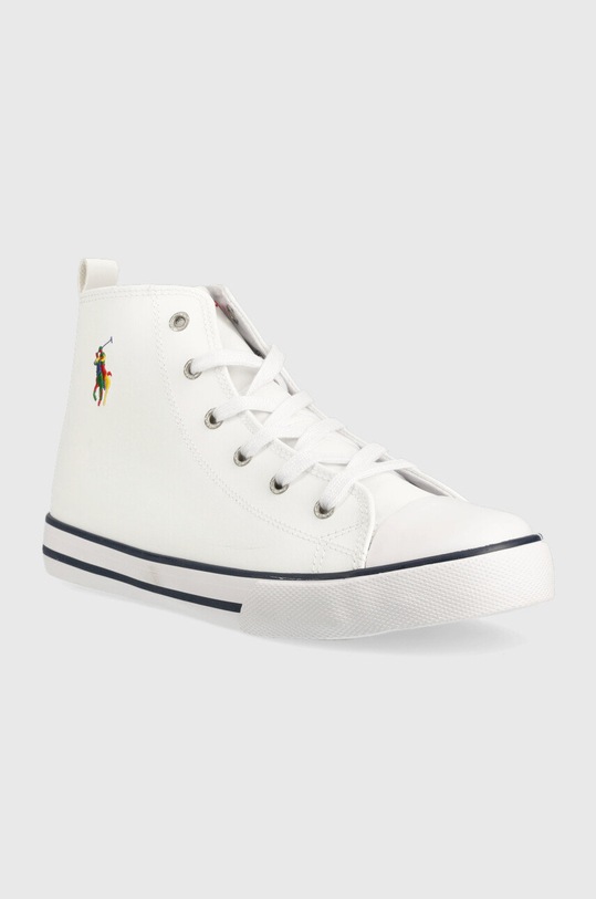 Polo Ralph Lauren gyerek bőr félcipő RF103783.35.40 fehér AW22