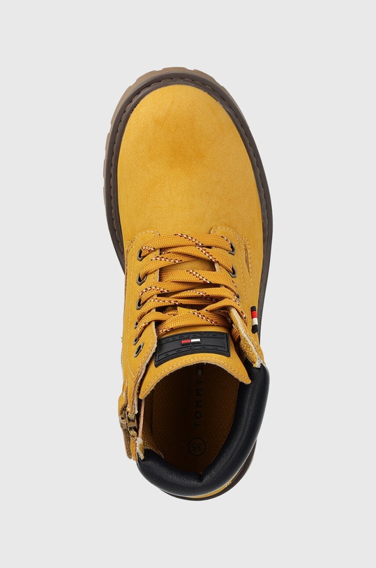 Παιδικές μπότες πεζοπορίας Tommy Hilfiger καφέ T3B5.32534.35.41