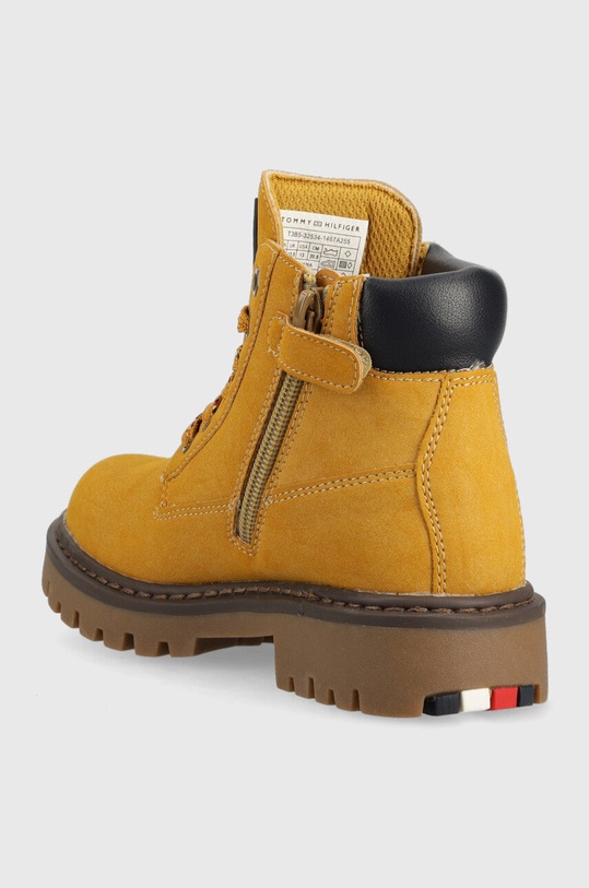 Chłopiec Tommy Hilfiger workery dziecięce T3B5.32534.30.34 brązowy