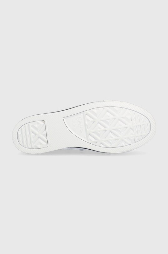 Converse tenisi de piele pentru copii Chuck Taylor All Star Eva Lift A02486C alb