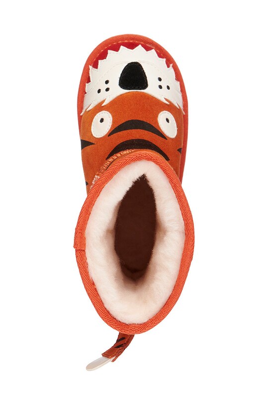 Дитячі замшеві чоботи Emu Australia Tiger K10686.Tiger помаранчевий