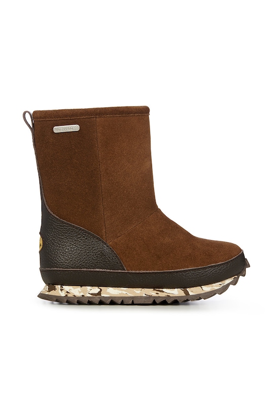 Dětské semišové sněhule Emu Australia Kyeema přírodní kůže hnědá K12729.Kyeema