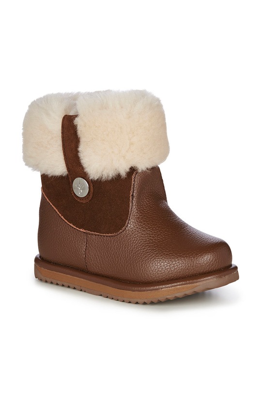 Dětské sněhule Emu Australia Topaz K12744.Topaz hnědá AW22