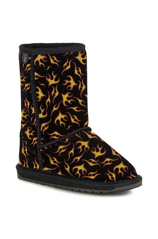 Μπότες χιονιού σουέτ για παιδιά Emu Australia Wallaby Flame K12754.Wallaby.Flame πολύχρωμο AW22