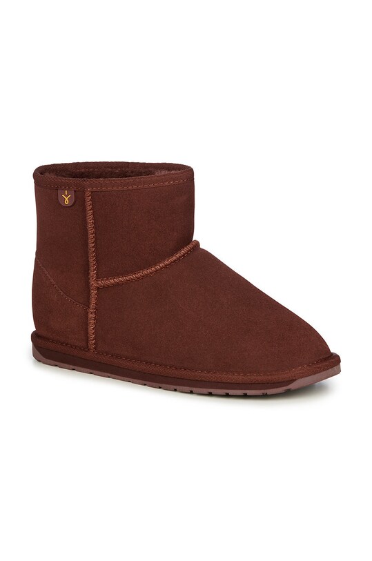 Детские замшевые сапоги Emu Australia Wallaby Mini Teens T10103.Wallaby.Mini.Tee коричневый AW23