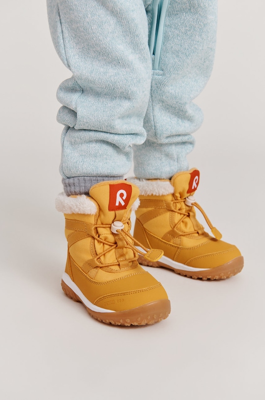 Reima cizme de iarna pentru copii izolat galben 5400035A
