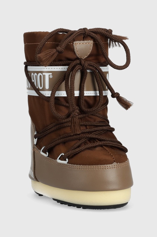 Moon Boot śniegowce dziecięce 14004400.K brązowy AW22
