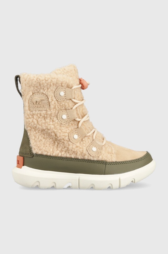 Dětské zimní boty Sorel jemné zateplení béžová 2019571