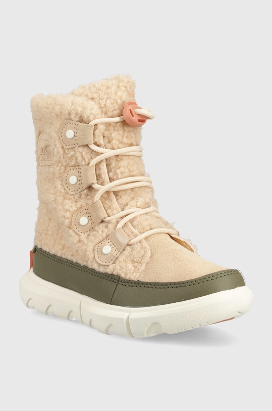 Sorel buty zimowe dziecięce 2019571 beżowy AW23