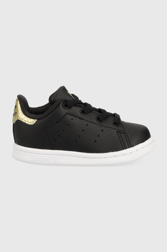 adidas Originals sneakersy dziecięce Stan Smith El I Planet friendly czarny GY4256