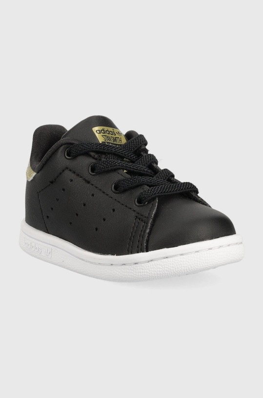adidas Originals sneakersy dziecięce Stan Smith El I GY4256 czarny AW22