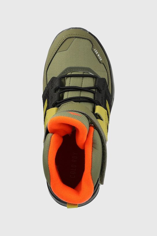 Дитячі черевики adidas Performance зелений GZ1174