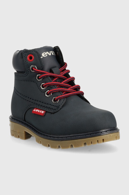 Levi's buty zimowe dziecięce VFOR0052S.9BYY granatowy AW22