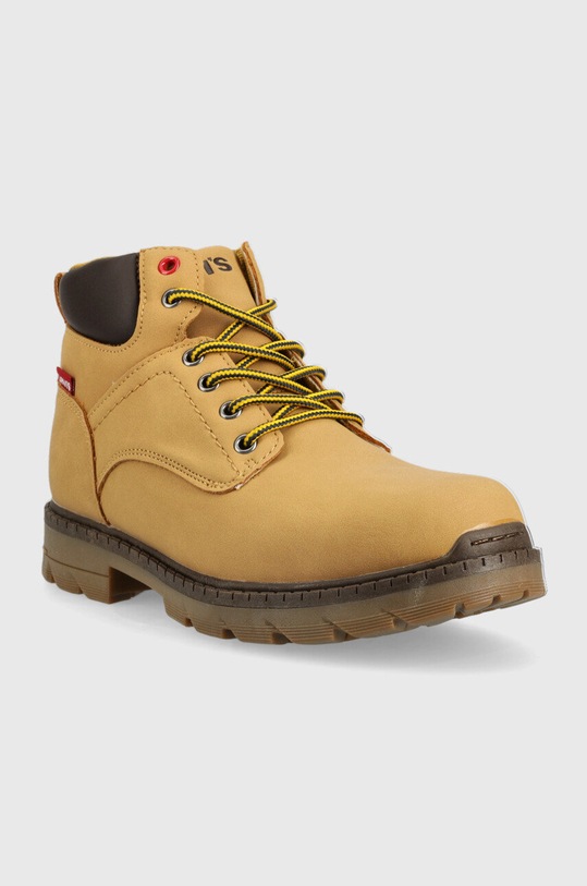 Levi's buty zimowe dziecięce VFOR0071S.9BYY brązowy AW22