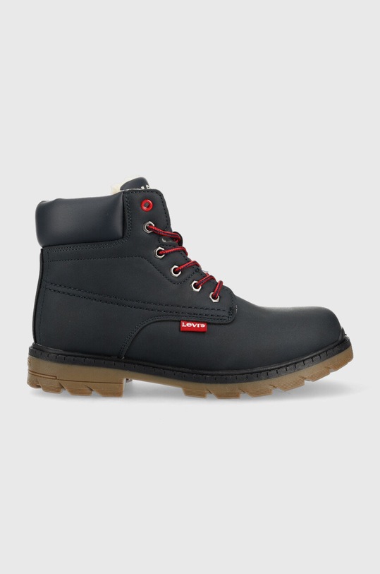 Otroški piščančki Levi's Imitacija zrnatega usnja mornarsko modra VFOR0056S.9BYY