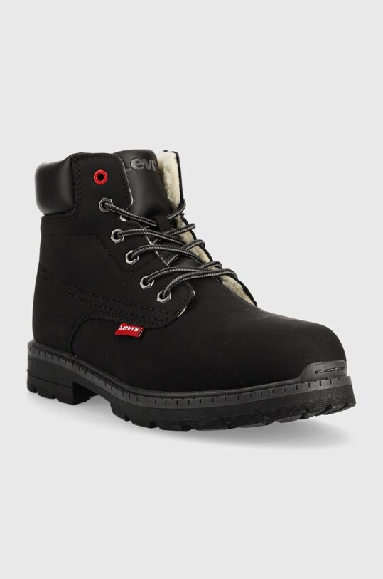 Levi's bocanci copii VFOR0056S.9BYY negru AW22