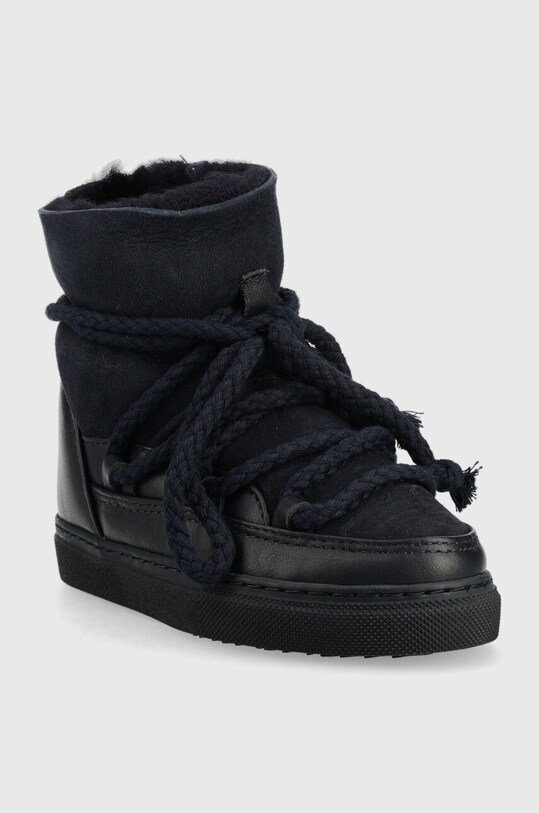 Детски кожени апрески Inuikii 60202.001.K тъмносин AW22
