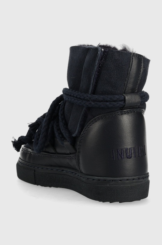 CHLAPEC Dětské kožené sněhule Inuikii 60202.001.K námořnická modř