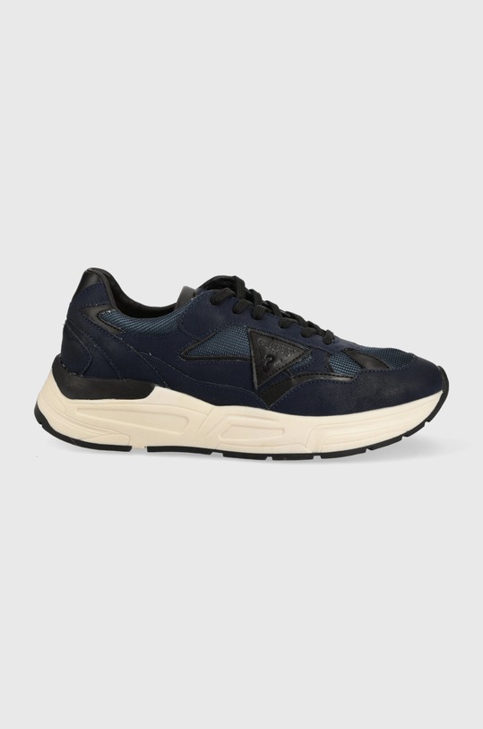 Guess sneakersy Imola imitacja skóry licowej granatowy FM7IMO.ELE12.BLUE