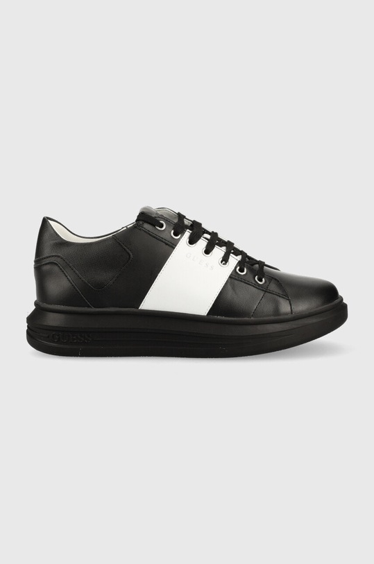 Guess sneakersy tekstylny czarny FM7SRN.FAB12.BLAWH