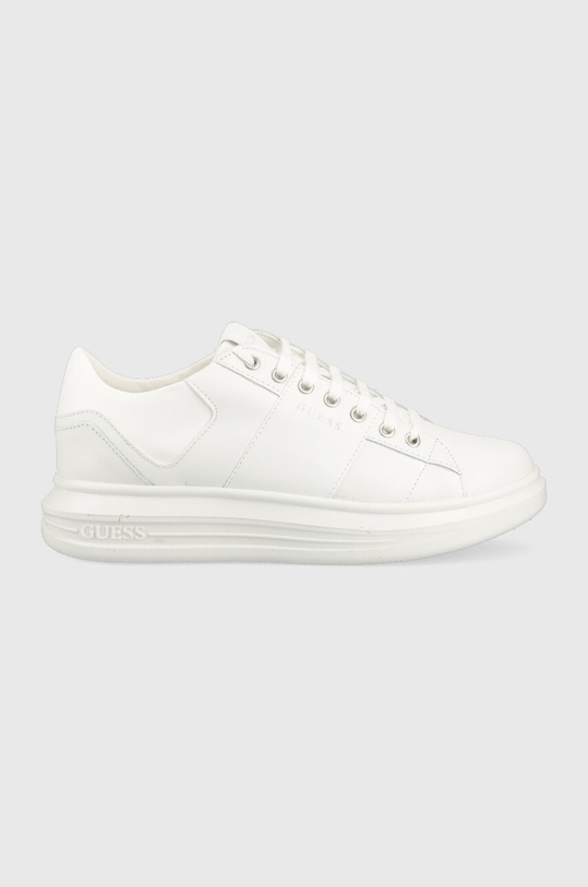 Guess sneakersy imitacja skóry licowej biały FM7SRN.LEA12.WHITE