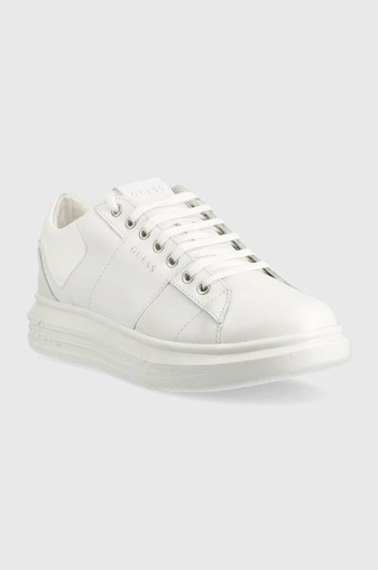 Guess sneakersy FM7SRN.LEA12.WHITE biały AW22