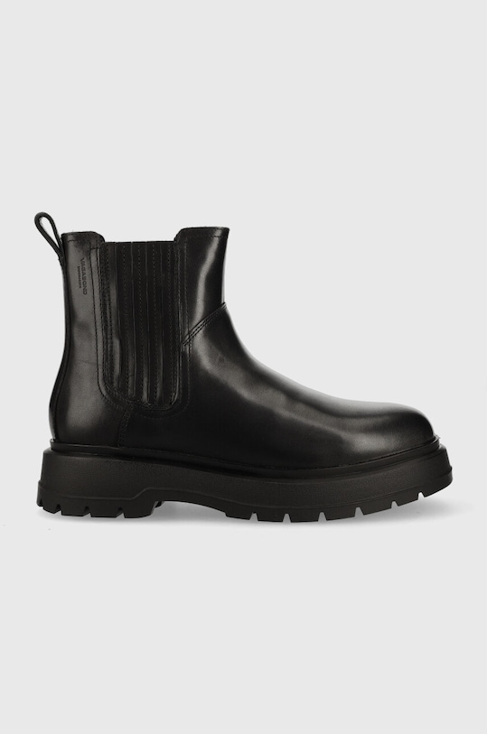Kožené kotníkové boty Vagabond Shoemakers Jeff casual černá 5474.501.20
