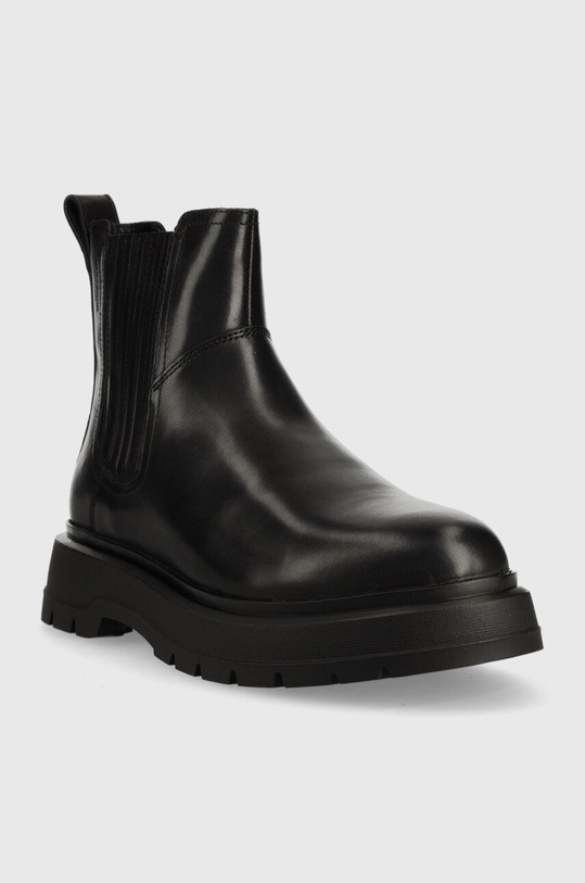 Kožené kotníkové boty Vagabond Shoemakers Jeff 5474.501.20 černá AW22