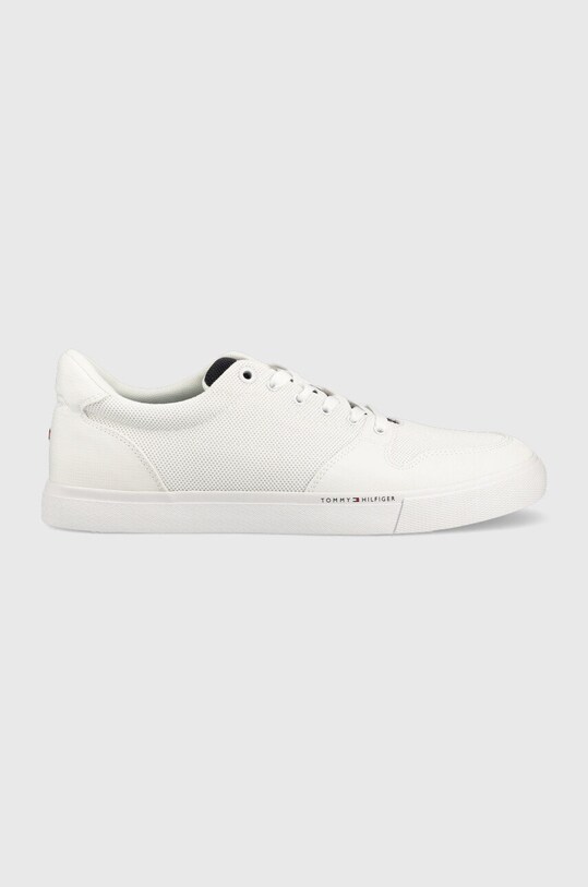 Αθλητικά Tommy Hilfiger Core Mix Mesh Vulc Planet friendly λευκό FM0FM04035.YBR