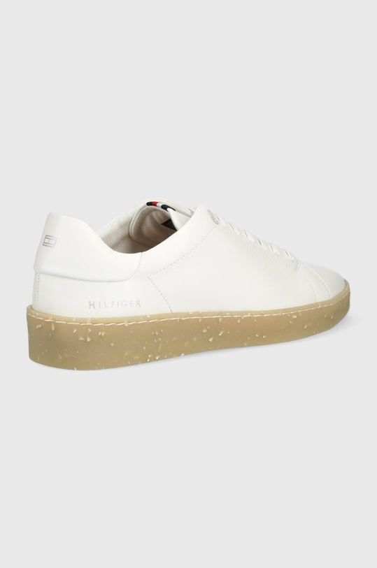 Sneakers boty Tommy Hilfiger Modern Cup Premium Appleskin FM0FM04155.YBR bílá AW22