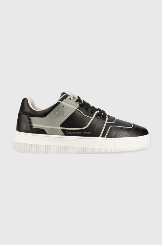 Calvin Klein Jeans sneakersy Chunky Cupsole Laceup Low syntetyczny czarny YM0YM00425.0GK