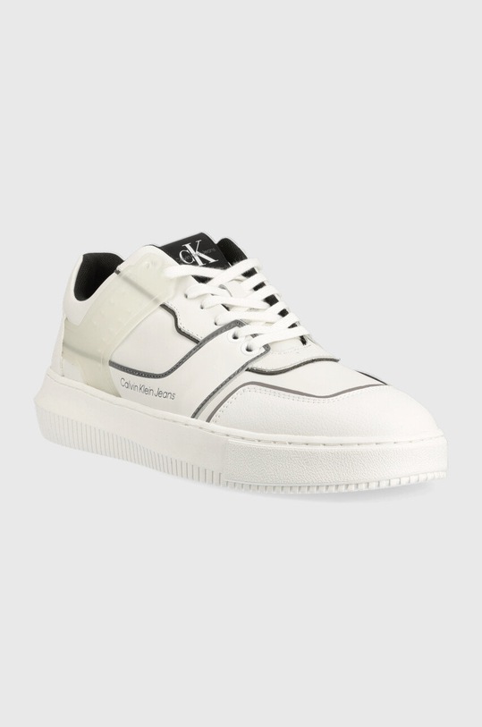 Calvin Klein Jeans sportcipő Chunky Cupsole Laceup Low YM0YM00425.0K4 fehér AW22