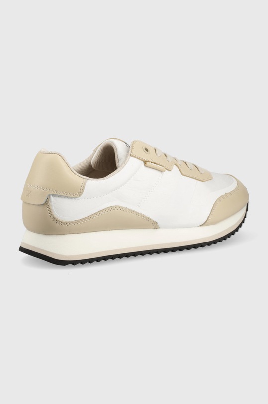 Sneakers boty Calvin Klein Low Top Lace Up HM0HM00551.0K6 béžová AW22