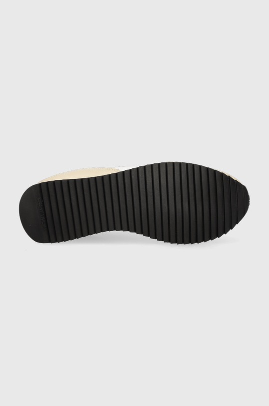 Sneakers boty Calvin Klein Low Top Lace Up HM0HM00551.0K6 béžová