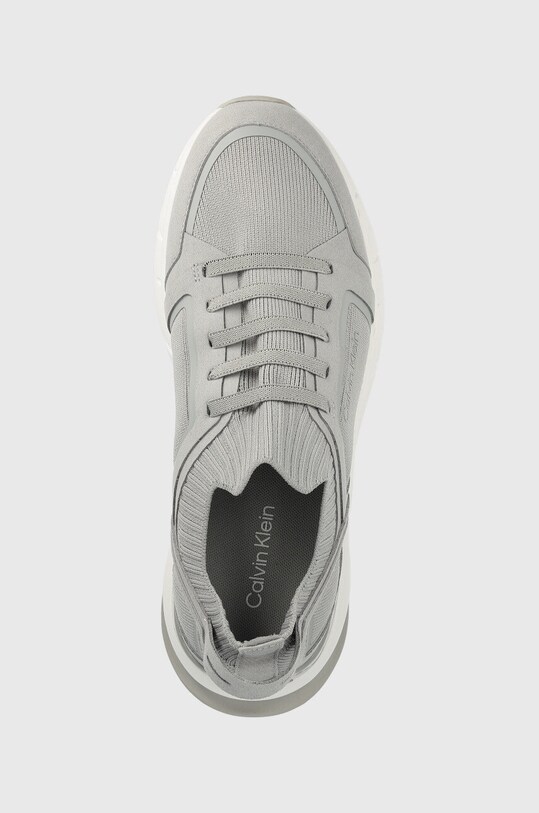 Calvin Klein sneakersy LOW TOP LACE UP szary HM0HM00616.PTA
