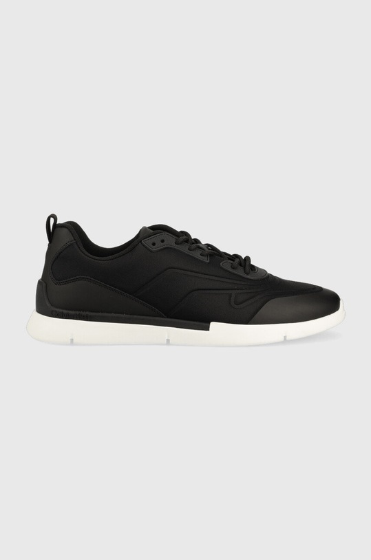 Sneakers boty Calvin Klein přírodní kůže černá HM0HM00618.BEH
