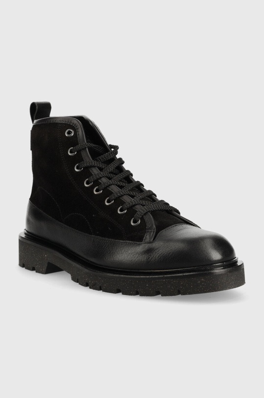 Шкіряні черевики PS Paul Smith Buhl M2S.BUH07.JSUE чорний AW22