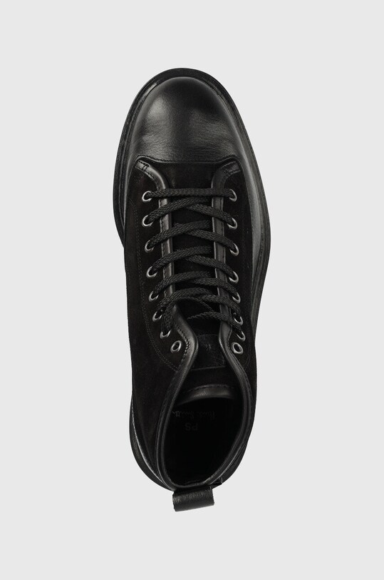 Шкіряні черевики PS Paul Smith Buhl чорний M2S.BUH07.JSUE