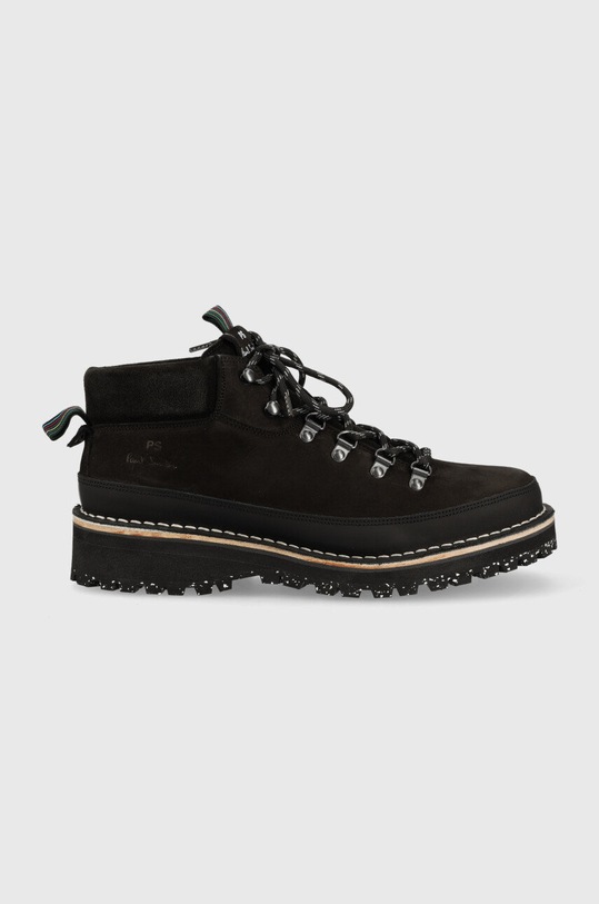 PS Paul Smith cizme din piele intoarsa Lang casual negru M2S.LNG03.JNUB