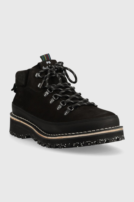 PS Paul Smith cizme din piele intoarsa Lang M2S.LNG03.JNUB negru AW22