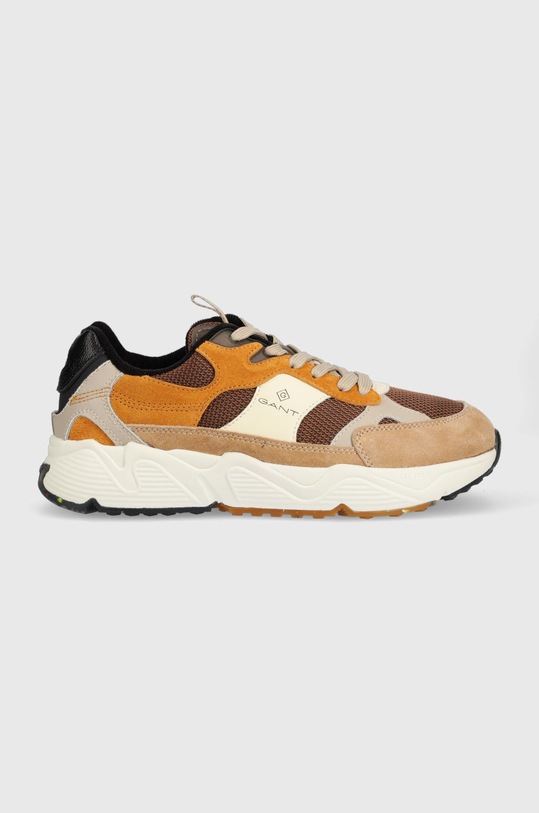 Sneakers boty Gant semišová kůže béžová 25633196.G771