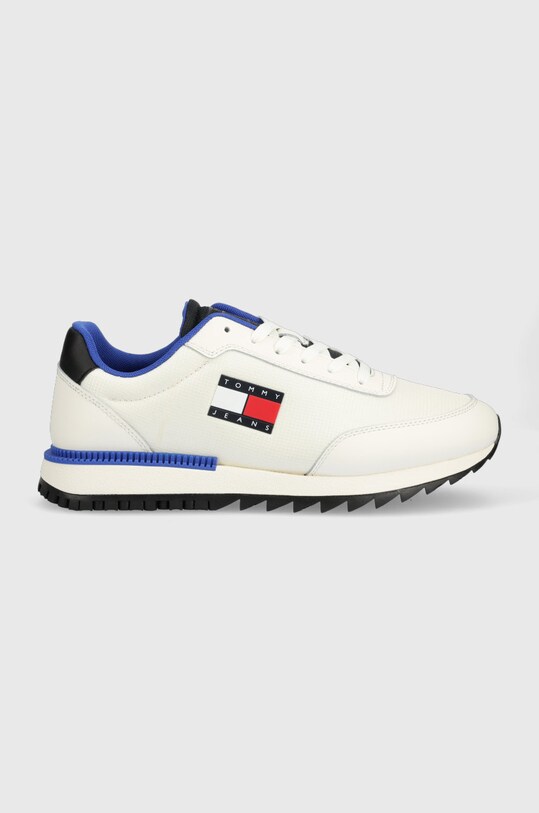 Αθλητικά Tommy Jeans Tommy Jeans Retro Evolve επικαλυμμένο δέρμα μπεζ EM0EM01082.YBI