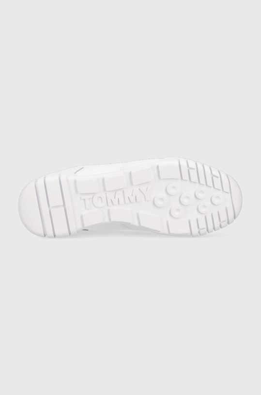 Tommy Jeans sneakersy skórzane Retro Leather Cupsole Tjm Ess EM0EM01068.YBR biały