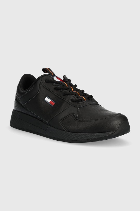 Tommy Jeans sneakers Tommy Jeans Flexi Runner Ess EM0EM01080.BDS negru SS23