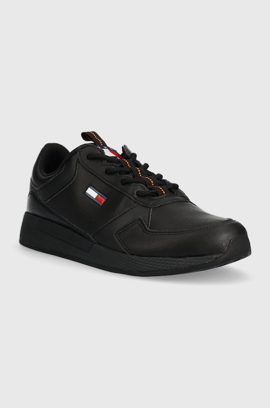 Tommy Jeans sneakers Tommy Jeans Flexi Runner Ess EM0EM01080.BDS negru SS23