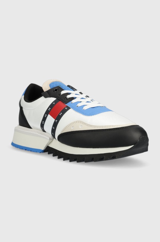 Tommy Jeans sneakers Tommy Jeans Mens Track Cleat EM0EM01083.C4H alb AW22