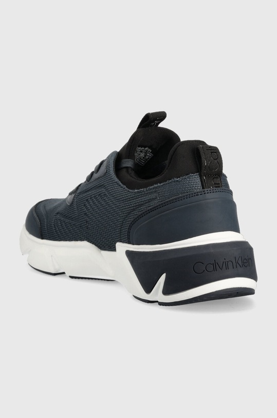 Obuwie Calvin Klein sneakersy Low Top Lace Up Knit HM0HM00647.BEH granatowy