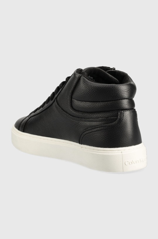 Obuwie Calvin Klein sneakersy skórzane HM0HM00810.BEH czarny